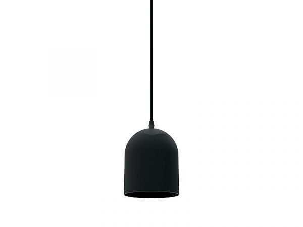 COLGANTE TAZA 1XE27 NEGRO MATE - Imagen 2