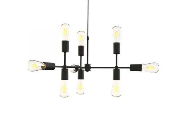 COLGANTE TASCHIBRA EQUILIBRIUM 9XE27 NEGRO