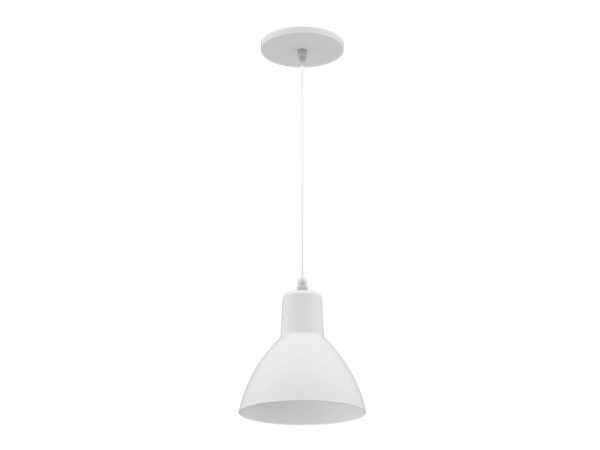 LUZ COLGANTE TASCHIBRA TD 622/1 E-27 BLANCO - Imagen 2