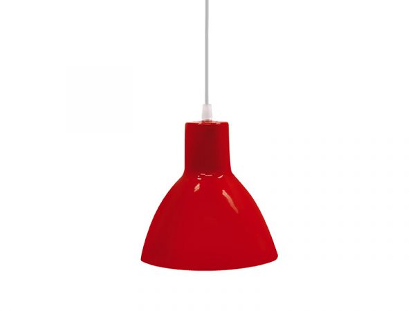 LUZ COLGANTE TASCHIBRA TD 622/1 E-27 ROJA