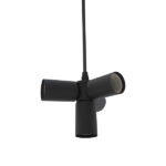 COLGANTE TASCHIBRA NICK 4XE27 NEGRO MATE