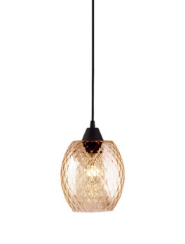 COLGANTE TASCHIBRA BADIH P BOREAL COGNAC 1XE27 NEGRO