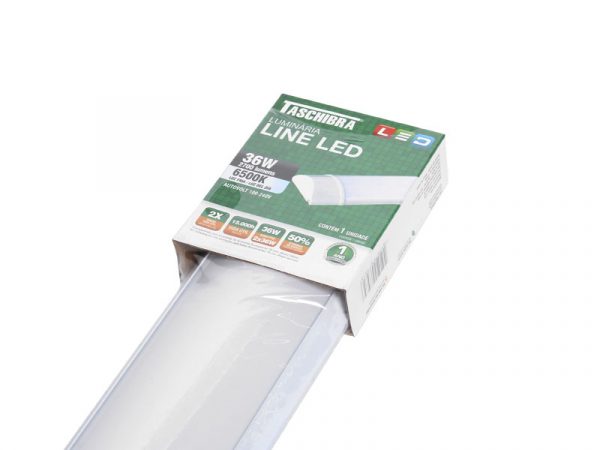LÍNEA LED SUPERPOSICIÓN LUZ 36W 6500K - Imagen 5