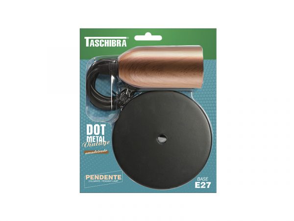 COLGANTE TASCHIBRA METAL PUNTO VINTAGE WOODY - Imagen 4