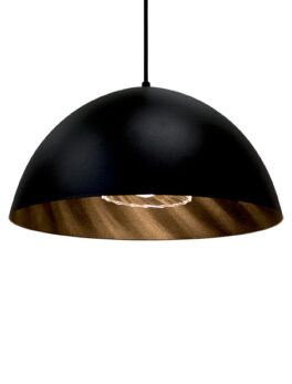 COLGANTE TASCHIBRA LISY 1XE27 NEGRO MATE