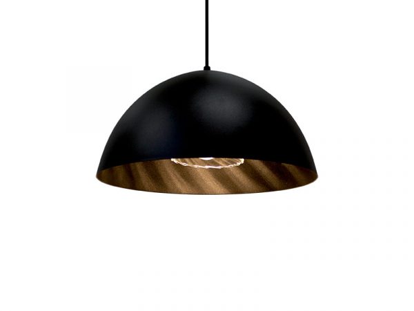 COLGANTE TASCHIBRA LISY 1XE27 NEGRO MATE