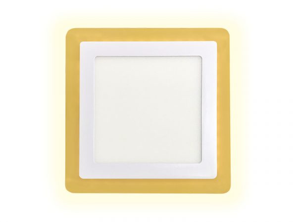 PANEL LED BICOLOR 6W+3W CONSTRUIDO CUADRADO - Imagen 4