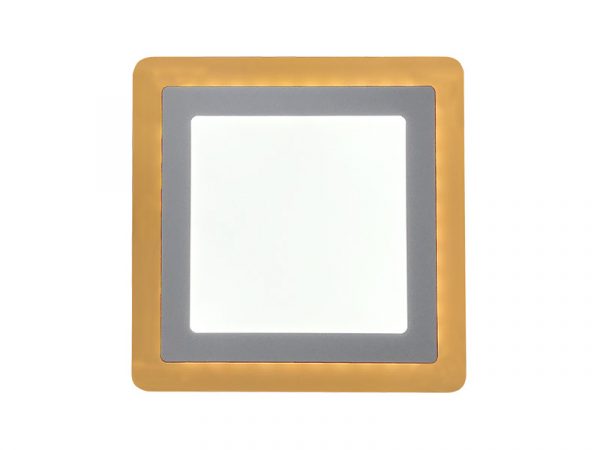 PANEL LED BICOLOR 6W+3W CONSTRUIDO CUADRADO - Imagen 6