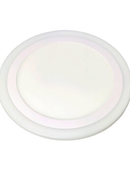 PANEL LED BICOLOR 12W+4W EMPOTRAR REDONDO