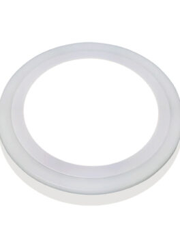 PANEL LED BICOLOR 18W+6W SUPERPOSICIÓN REDONDA
