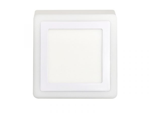 PANEL LED BICOLOR 18W+6W SUPERPOSICIÓN CUADRADA