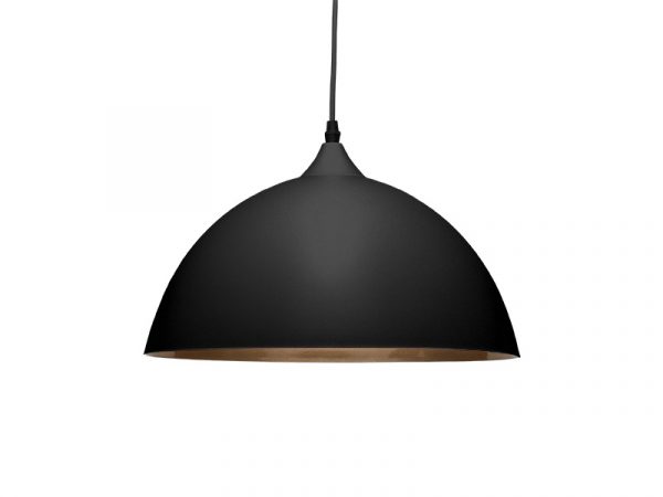 COLGANTE TASCHIBRA BROOKLYN 1XE27 NEGRO F.+ COBRE