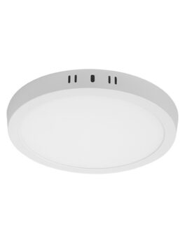 PANEL LED 12W LUX REDONDO SUPERPOSICIÓN 6500K