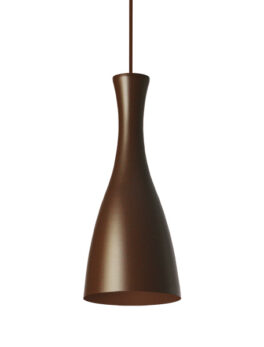 LÁMPARA COLGANTE TASCHIBRA TD 1003 E-27 MEZCLA MARRÓN