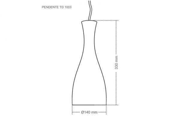 LÁMPARA COLGANTE TASCHIBRA TD 1003 E-27 MEZCLA MARRÓN - Imagen 5