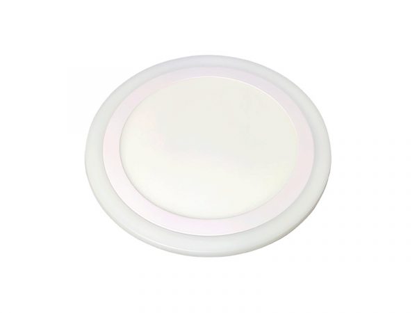 PANEL LED BICOLOR 6W+3W EMPOTRAR REDONDO
