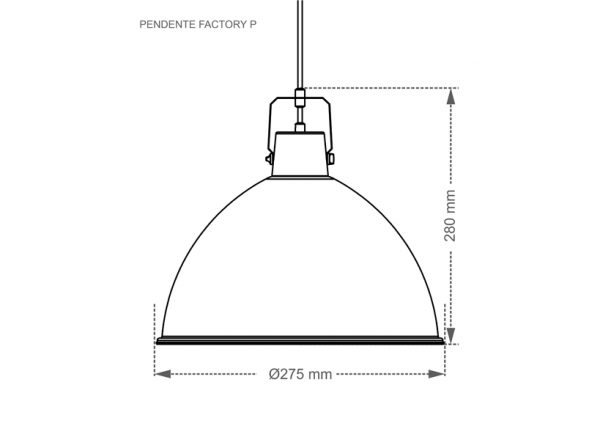 COLGANTE TASCHIBRA FACTORY P NEGRO MATE - Imagen 3