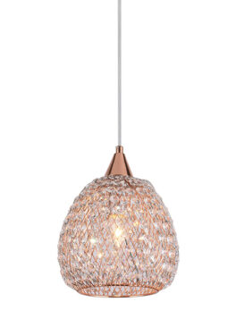 COLGANTE TASCHIBRA GOTHICS 1XE14 COBRE