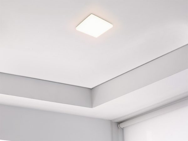 PANEL LED SIN MARCO 32W CUADRADO 3000K - Imagen 8