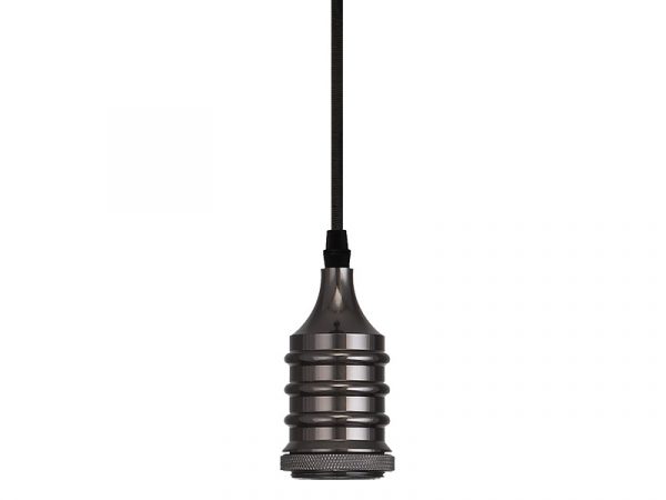 COLGANTE TASCHIBRA METAL PUNTO ONDA NEGRO PERLADO