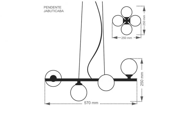COLGANTE TASCHIBRA JABUTICABA 4XG9 - Imagen 3