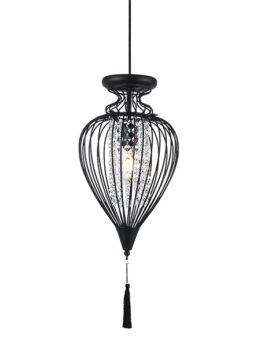 COLGANTE TASCHIBRA ISTAMBUL M NEGRO 1XE27