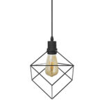 COLGANTE TASCHIBRA CUBE NEGRO 1XE27