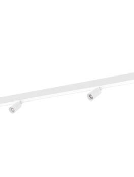 SPIRE LUZ LED LINEAL 40W 3000K SOBREPOSICIÓN + 2 SPOT MR 11 SIN LÁMPARA BLANCA