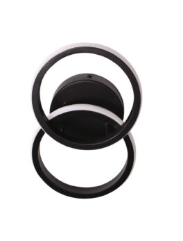 PLAFON LED TASCHIBRA VILLAGE CIRCLE 3000K 10W NEGRO