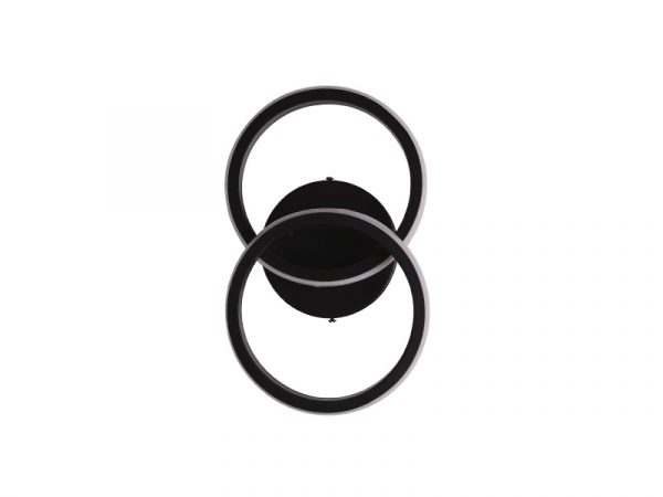 PLAFON LED TASCHIBRA VILLAGE CIRCLE 3000K 10W NEGRO - Imagen 2