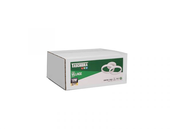 PLAFON LED TASCHIBRA VILLAGE CIRCLE 3000K 10W BLANCO - Imagen 5