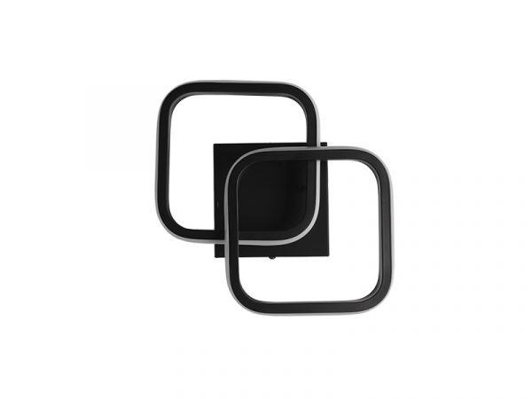 PLAFON LED TASCHIBRA VILLAGE SQUARE 3000K 10W NEGRO - Imagen 2