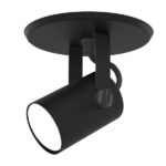 SPOT MÓVIL SUPERPOSICIÓN CANNON MR16 NEGRO MATE