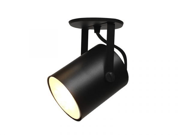 SPOT MÓVIL SUPERPOSICIÓN CANNON PAR38 NEGRO MATE