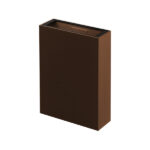 ARANDELA LED QUADRE 3000K MARRÓN