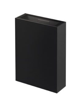 ARANDELA LED QUADRE 6500K NEGRO