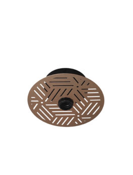 PLAFON/ARANDELA TASCHIBRA CORE 1XE27 COBRE