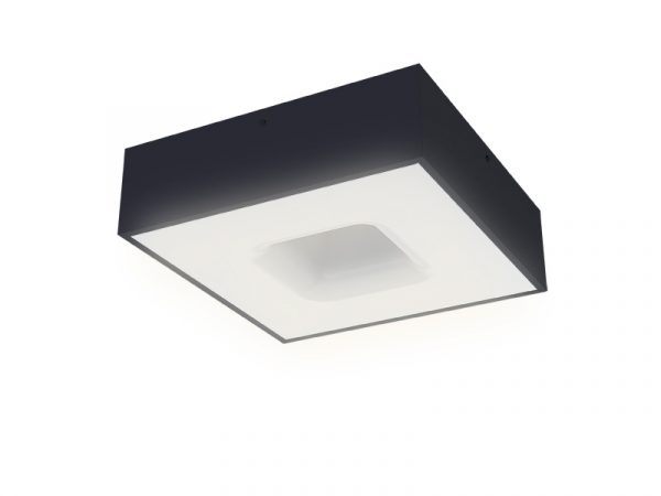 TASCHIBRA WAFFLE TECHO LED 50W 2700K NEGRO MATE - Imagen 3
