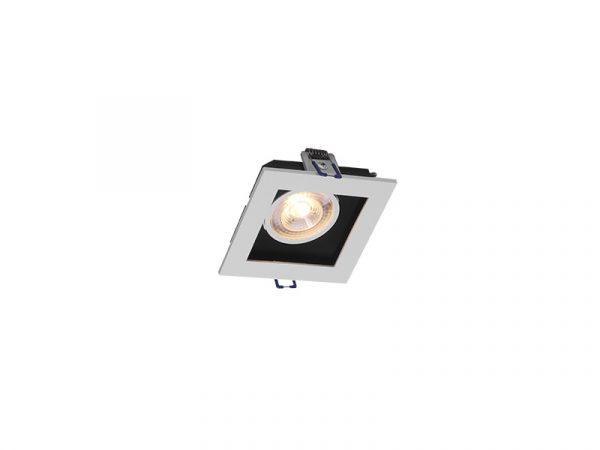 SPOT MARCO EMPOTRAR CUADRADO LED MR16 5W 3000K - Imagen 5