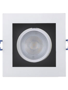 SPOT MARCO EMPOTRAR CUADRADO LED MR16 5W 6500K