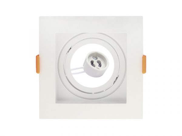 SPOT EMPOTRADO CONECTA RECUPERADO CUADRADO BR MR16