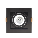 SPOT EMPOTRADO CONECTA RECUTADO CUADRADO PR MR16