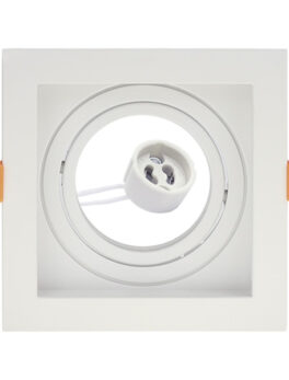 SPOT EMPOTRADO CONECTA RECUTADO CUADRADO BR AR70