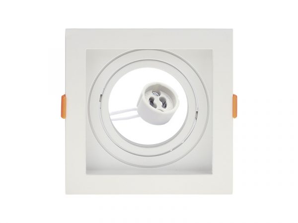 SPOT EMPOTRADO CONECTA RECUTADO CUADRADO BR AR70