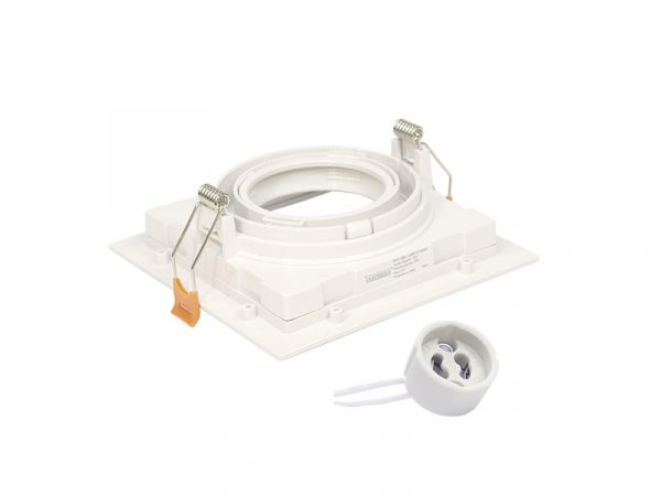 SPOT EMPOTRADO CONECTA RECUTADO CUADRADO BR AR70 - Imagen 2
