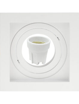 SPOT EMPOTRADO CONECTA RECUPERADO CUADRADO BR PAR20