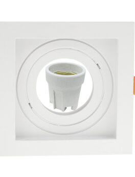 SPOT EMPOTRADO CONECTA RECUPERADO CUADRADO BR PAR30