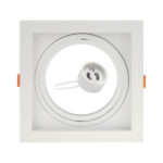 SPOT EMPOTRADO CONECTA RECUTADO CUADRADO BR AR111