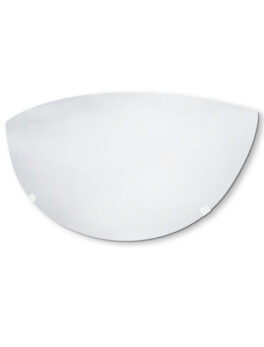 ARANDELA JURERÊ 30CM VIDRIO MATE 1XE27 BLANCA