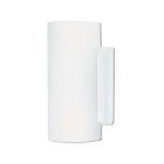 ARANDELA EMBAÚ 20CM VIDRIO MATE 1XE27 BLANCA